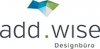 Logo add-wise - Design bewegt