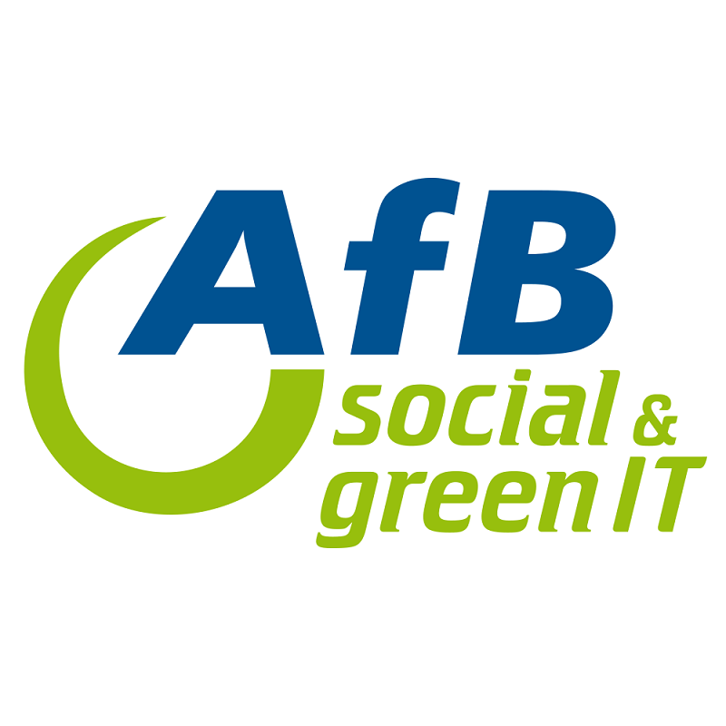Logo AfB - social & green IT