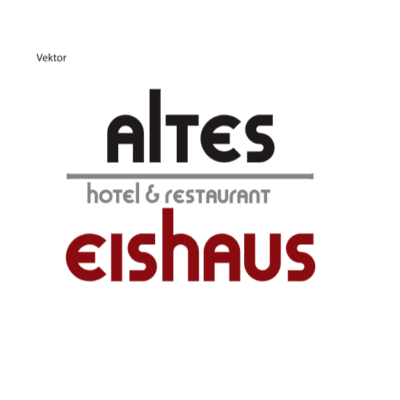 Logo Altes Eishaus, Hotel & Restaurant