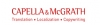 Logo Capella & McGrath GmbH • Global Communication Development