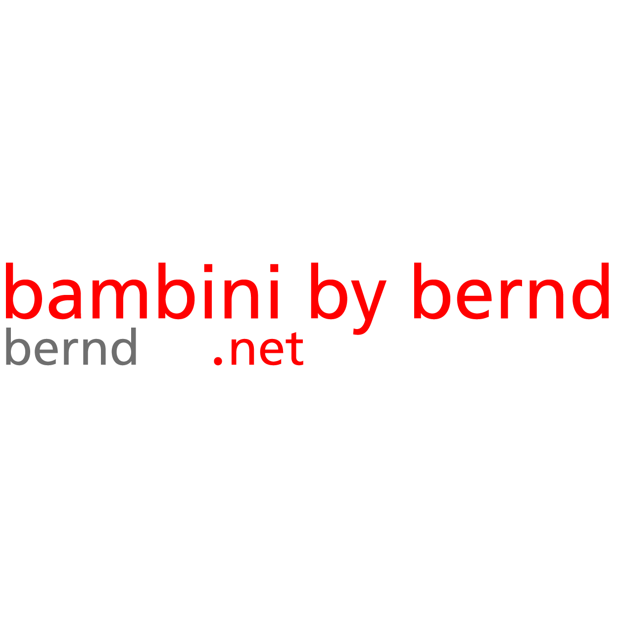 Logo Bambini by Bernd