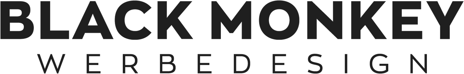 Logo BLACK MONKEY Werbedesign
