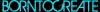 Logo BornToCreate - Web - Apps - Design - Development - Consulting - Animation - Social media