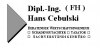 Logo Kfz-Sachverständiger Hans Cebulski