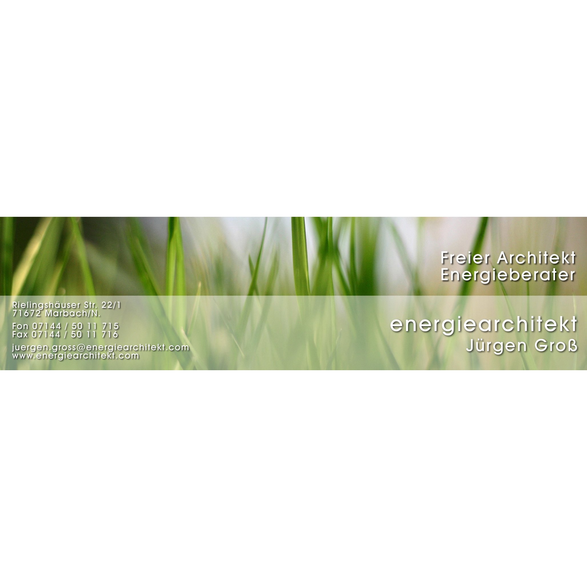 Logo Jürgen Groß, Energiearchitekt