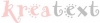 Logo kreatext.com - Text, PR, Lektorat, Korrektorat aus