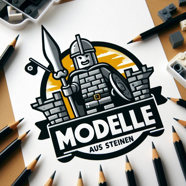 Logo Modelle aus Steinen