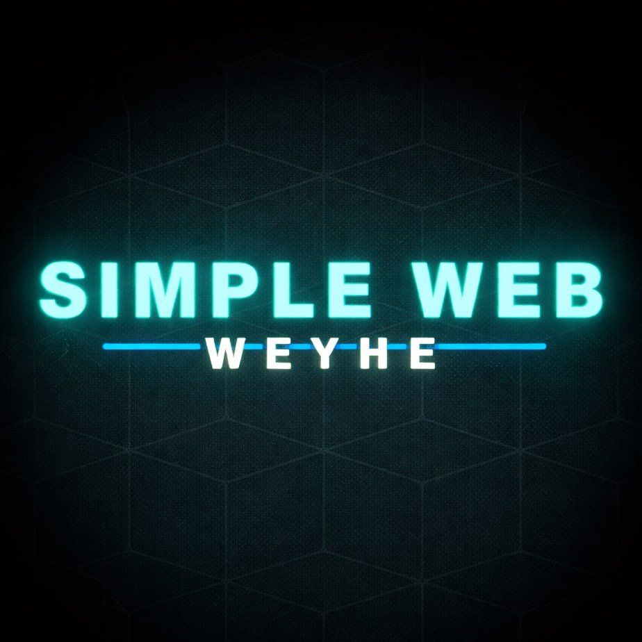 Logo Simple Web Weyhe