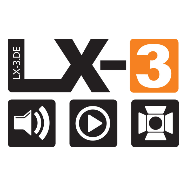 Logo LX-3 Veranstaltungstechnik