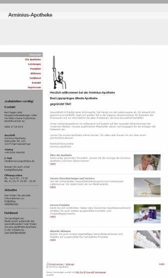http://arminiusapotheke.de