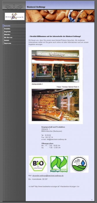 http://baeckerei-sedlmayr.de