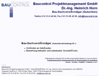 http://baucontrol.de