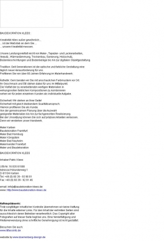 http://baudekoration-klees.de