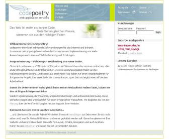 http://codepoetry.de
