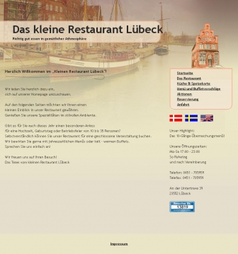 http://daskleinerestaurantluebeck.de