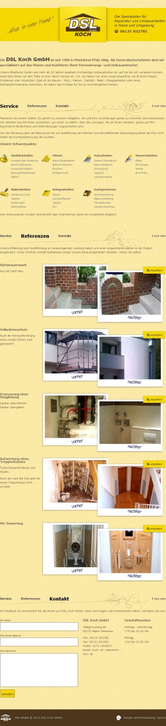 http://dsl-koch.de