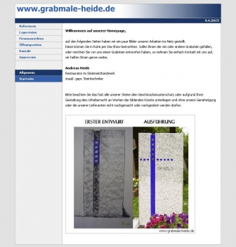 http://grabmale-heide.de
