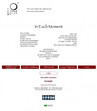 http://ineachmoment.de