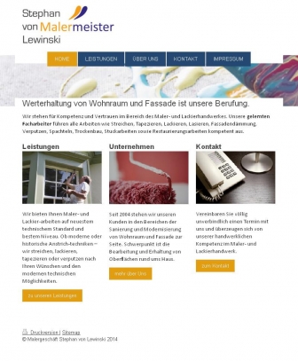 http://malermeister-vonlewinski.de