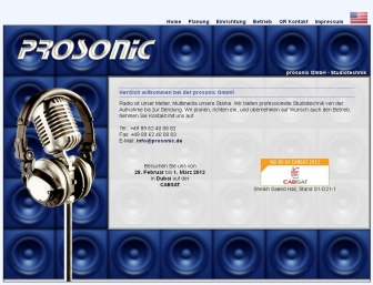 http://www.prosonic.de