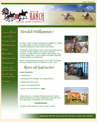 http://silvios-ranch.de