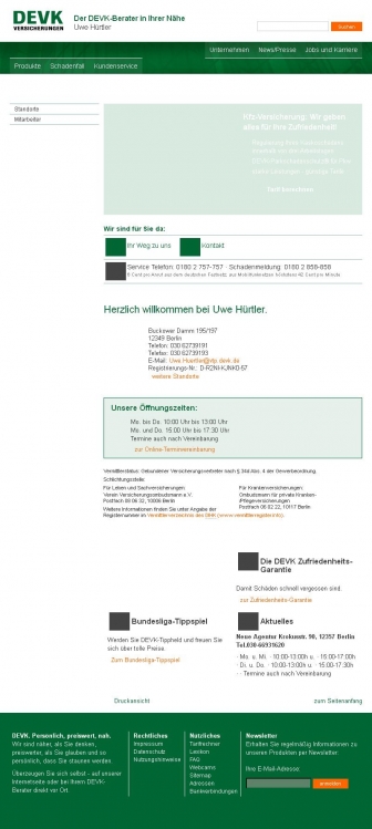http://uwe-huertler.devk.de