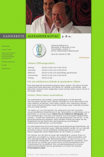 http://zahnarztpraxis-kovac.de